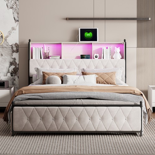 Doppelbett 160x200 mit - , led
