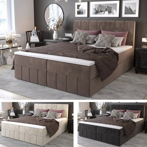 Boxspringbett mit matratze und - mit,