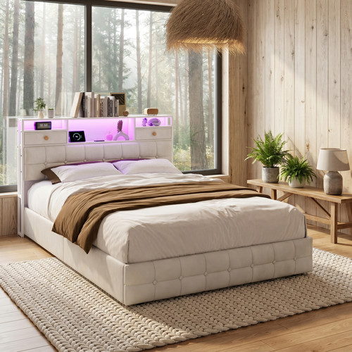 Boxspringbett 140x200 - , cm