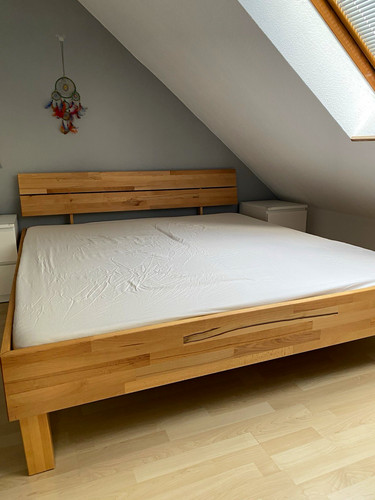 Holz bettrahmen 180x200 - holz,