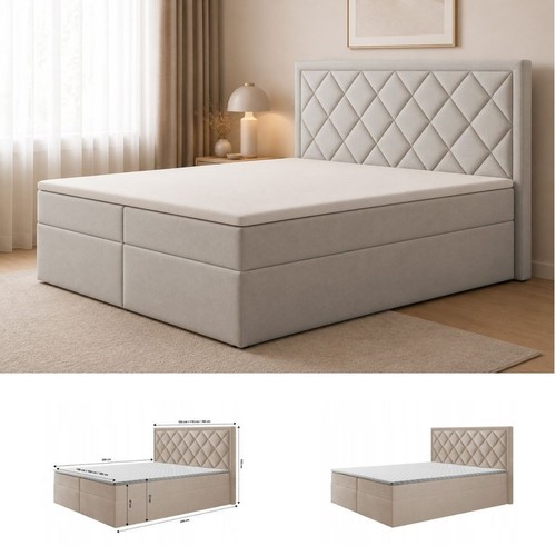 Bett doppelbett boxspringbett - bett,