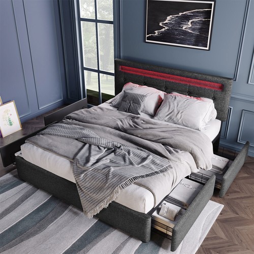 Polsterbett einzelbett - polsterbett,