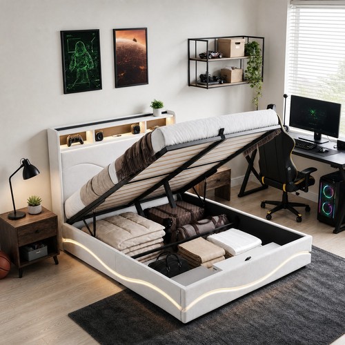 Polsterbett doppelbett 140x200 - polsterbett,