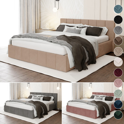 Premium polsterbett doppelbett - polsterbett,
