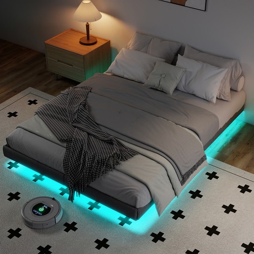 Led bett bettgestell - ,