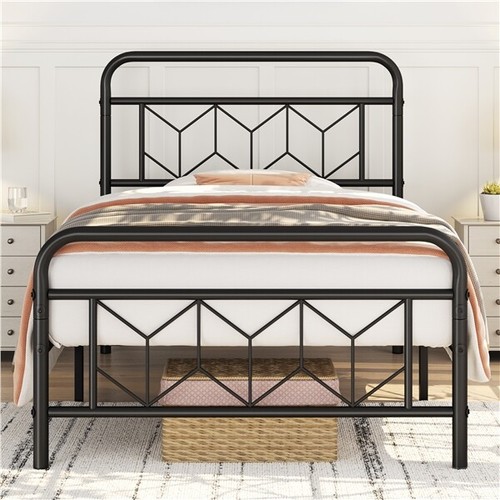 Vintage metallbett bettrahmen - vintage,