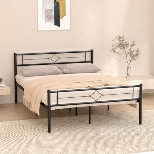 Bett 135x200cm aus metall - bett,