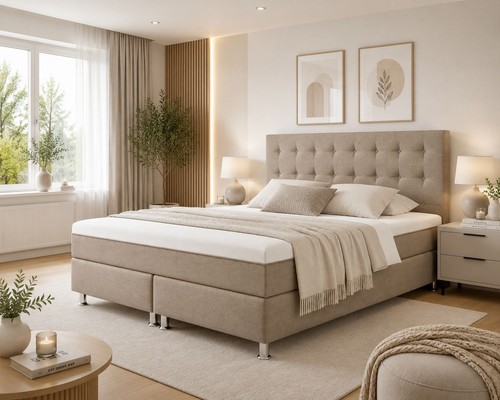 Boxspringbett 180x200 muddy - boxspringbett, cm