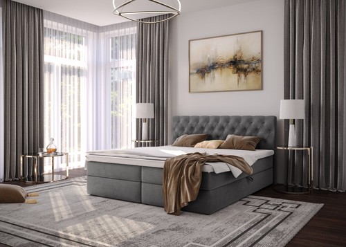 Boxspringbett karla 160x200 - boxspringbett,