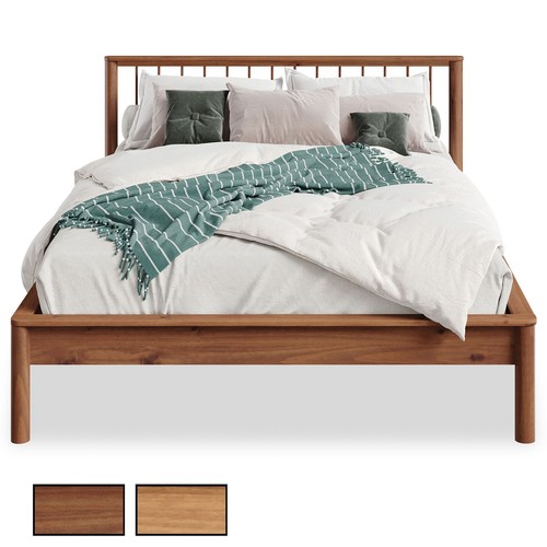 Massivholzbett doppelbett bett - doppelbett,